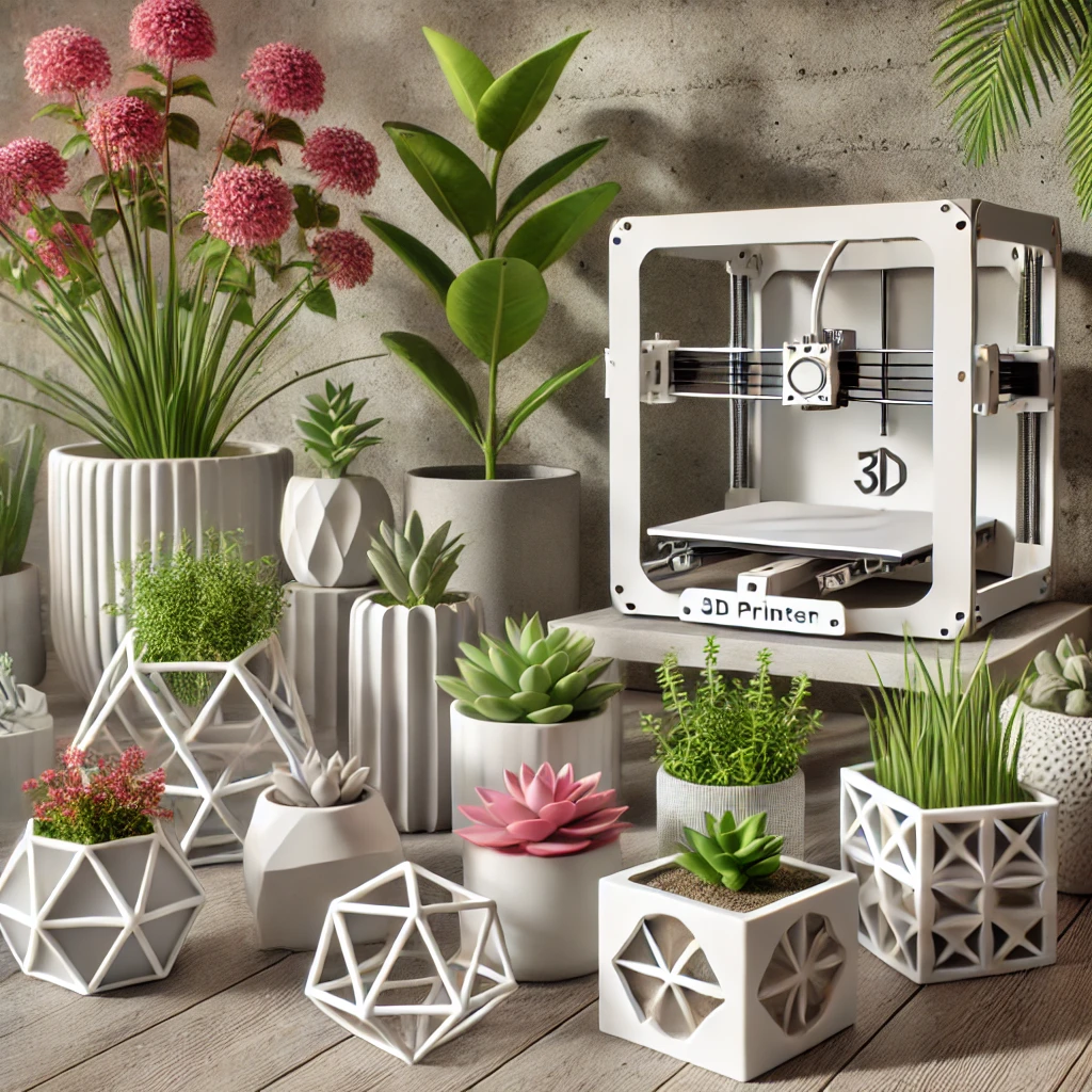 3D-Printed Planters: Innovation Meets Gardening