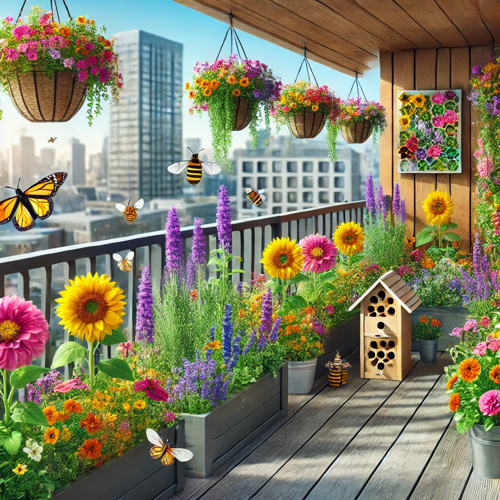 Creating a Pollinator-Friendly Balcony Garden in the City