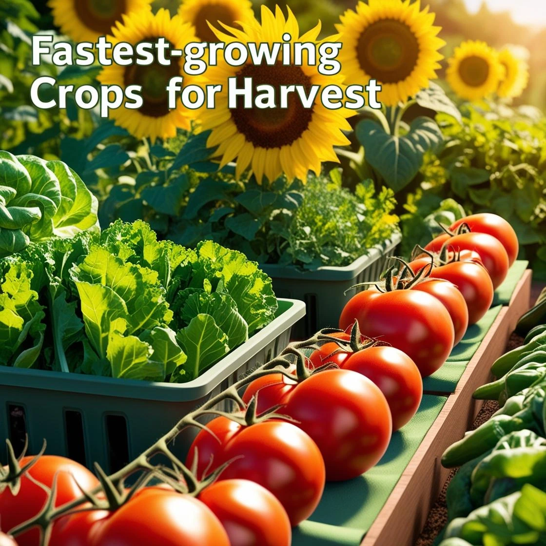 The Top 10 Fastest Growing Crops You Can Harvest Quickly