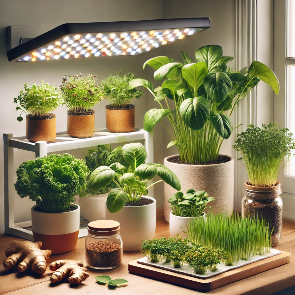 Grow Your Own Superfoods Indoors