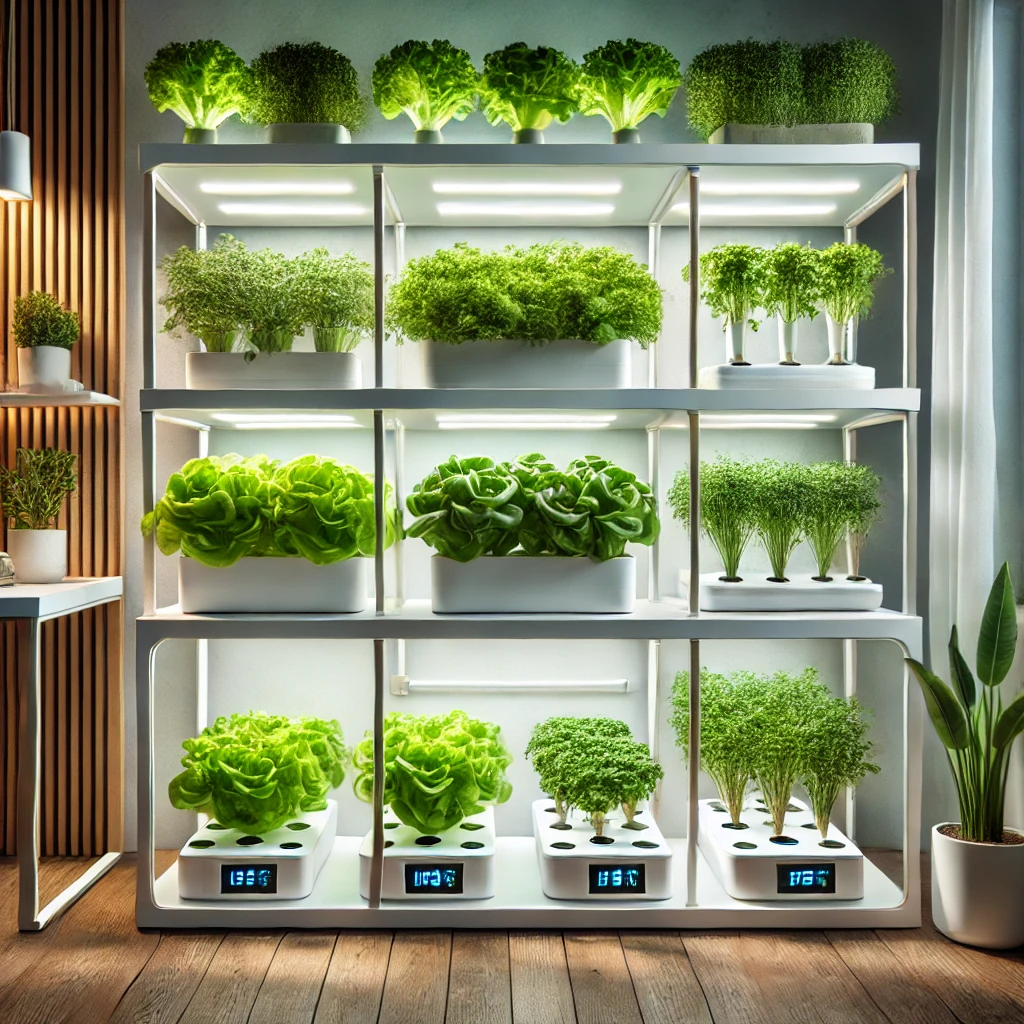 Growing Without Soil in Tight Spaces