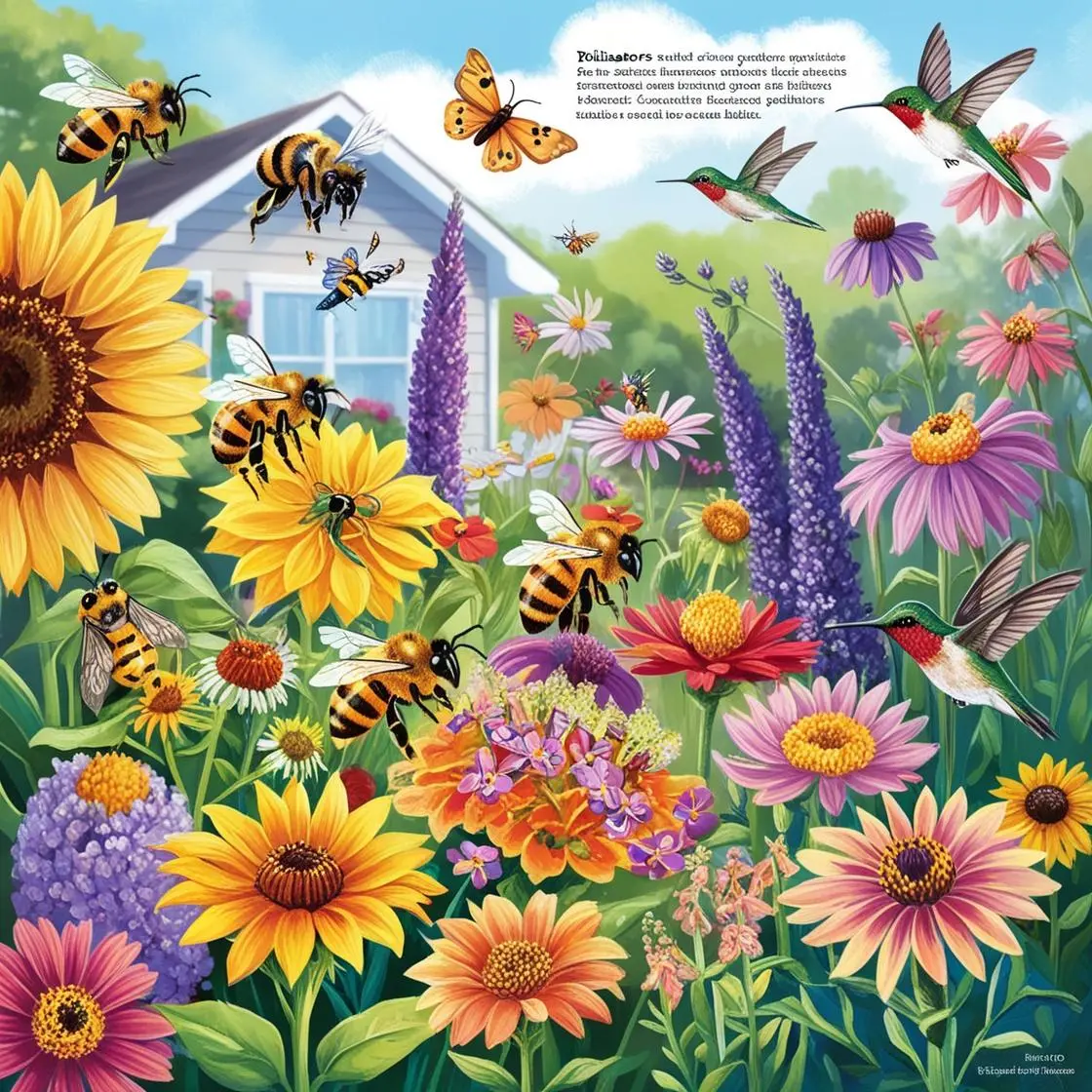 How to Attract Pollinators to Your Home Garden 