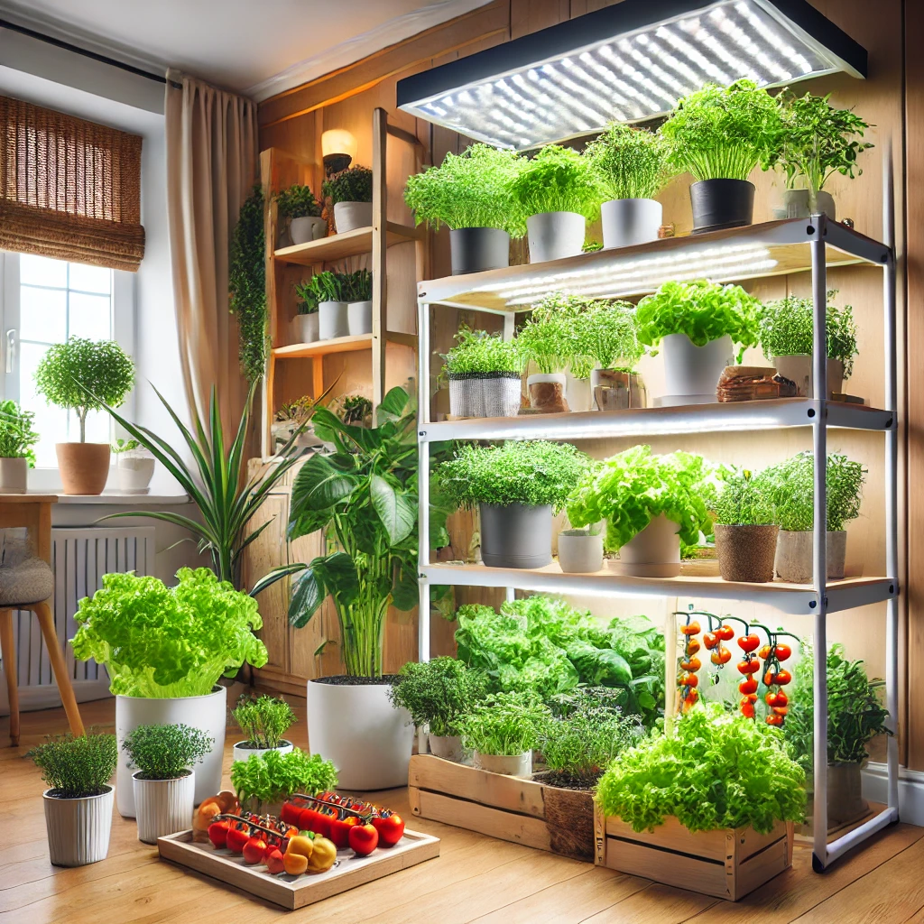 How to Grow Fresh Vegetables Year-Round Indoors