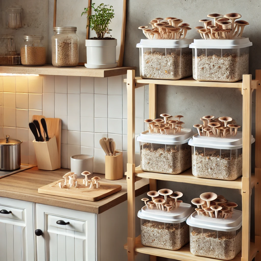 How to Grow Mushrooms at Home with Minimal Space