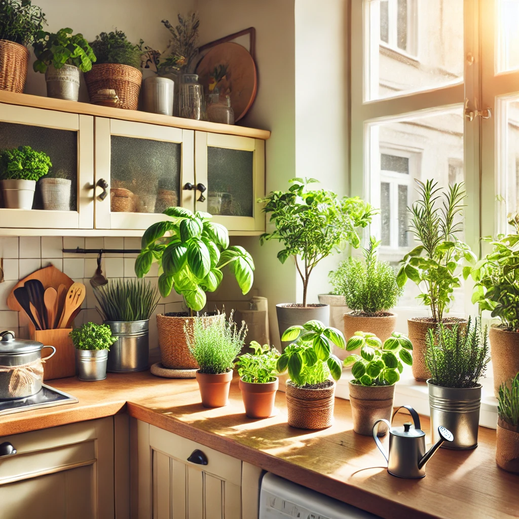 How to Grow an Herb Garden in Your Apartment Kitchen