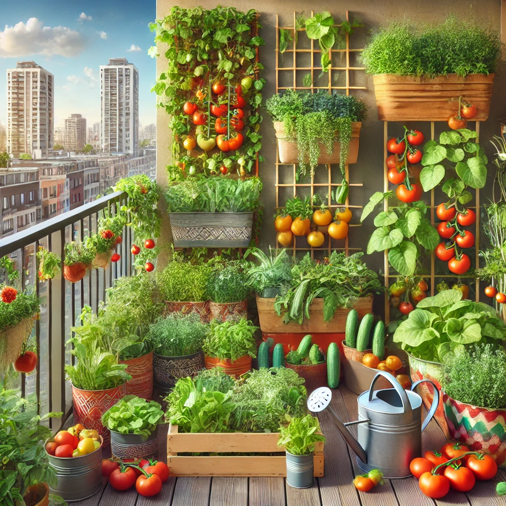 Maximizing Yield in a Balcony Garden