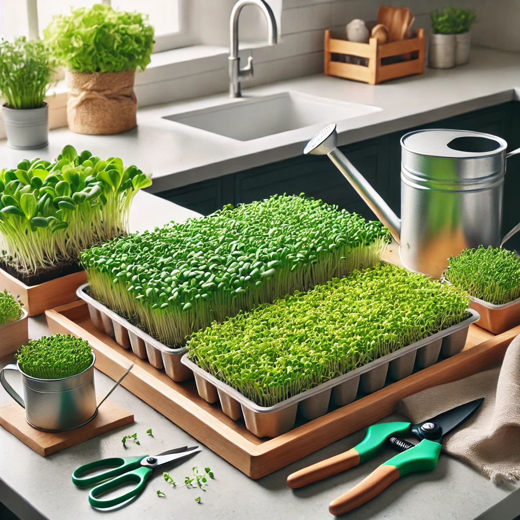 Microgreen Farming at Home: A Step-by-Step Guide