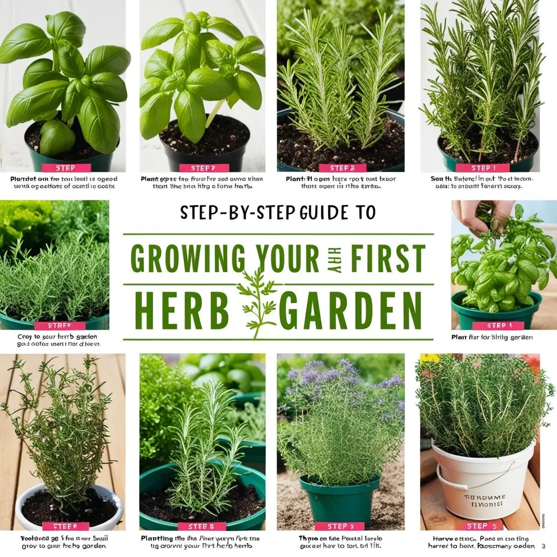 Step-by-Step Guide to Growing Your First Herb Garden 