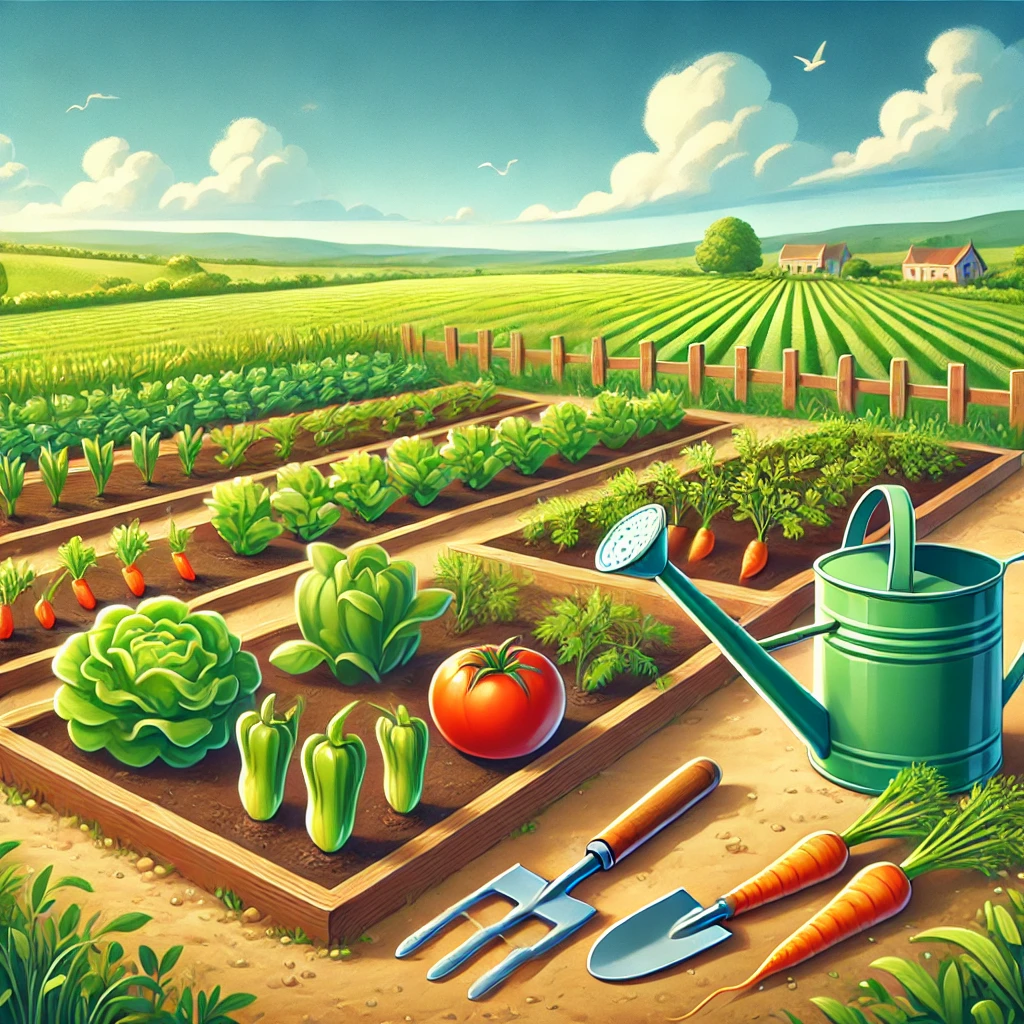 Vegetable Gardening for Rural Beginners