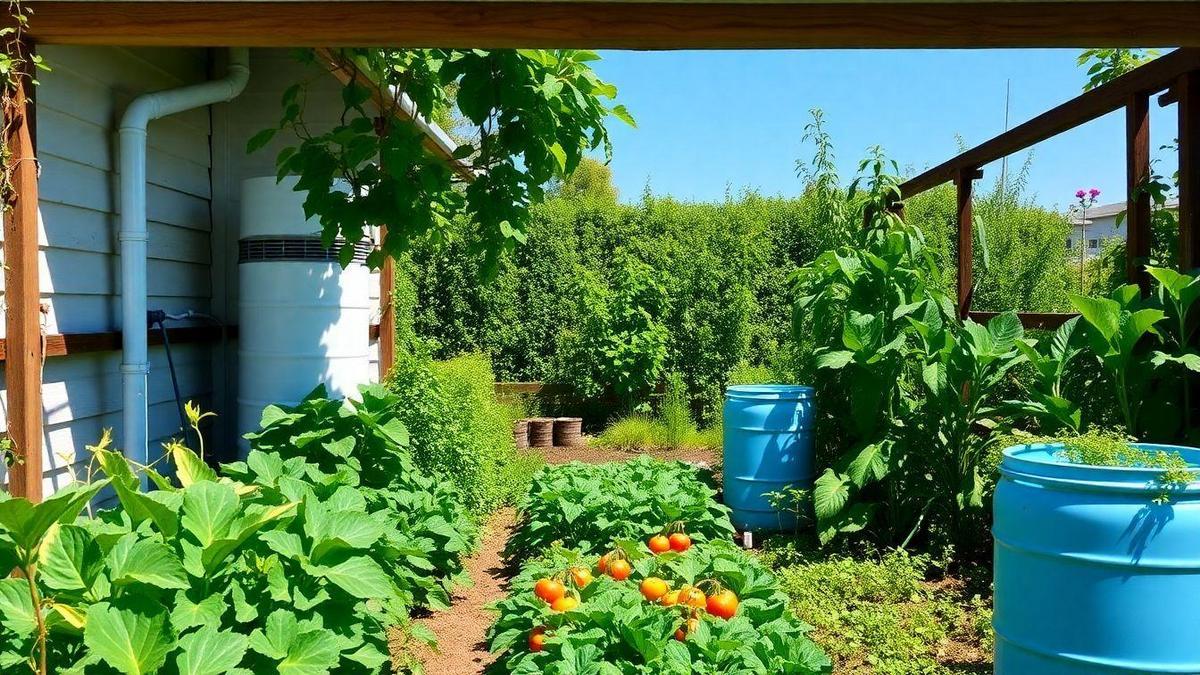 Costeffective Rainwater Reuse for Vegetable Gardens