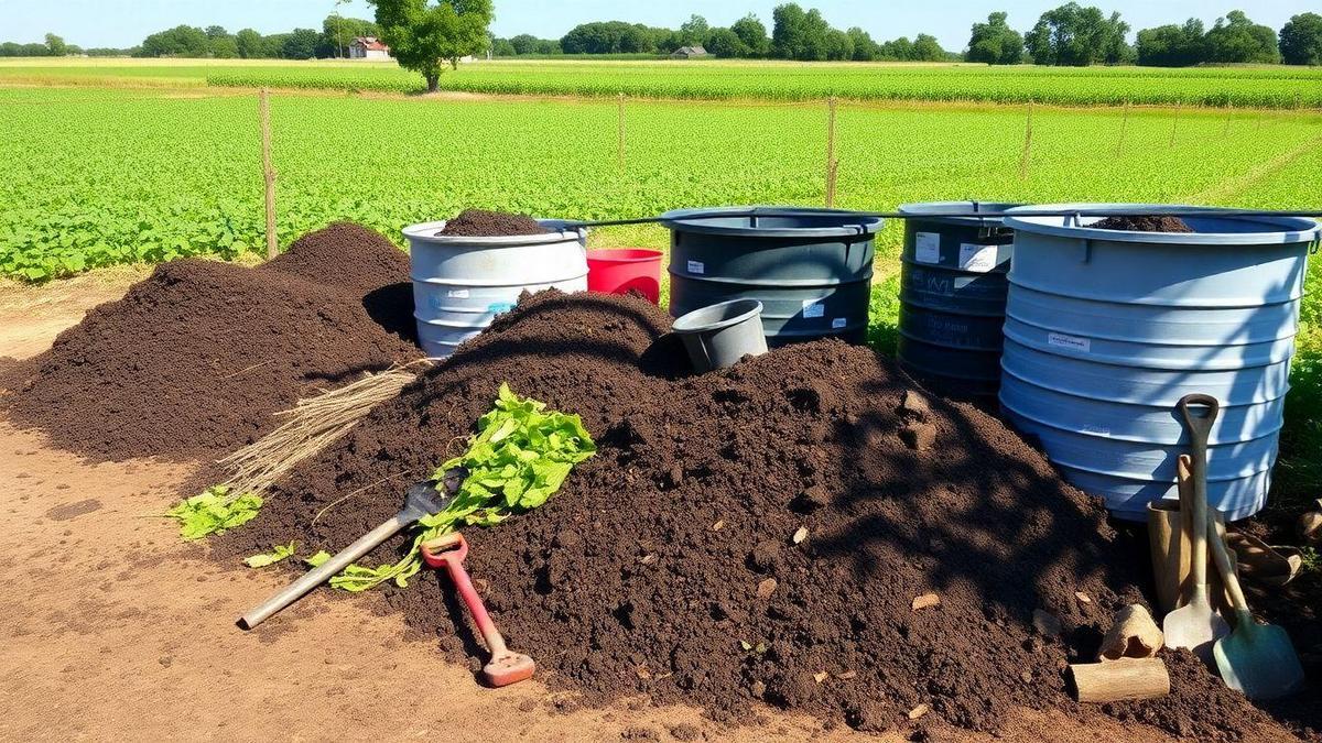 Best Composting Techniques for Small Farms