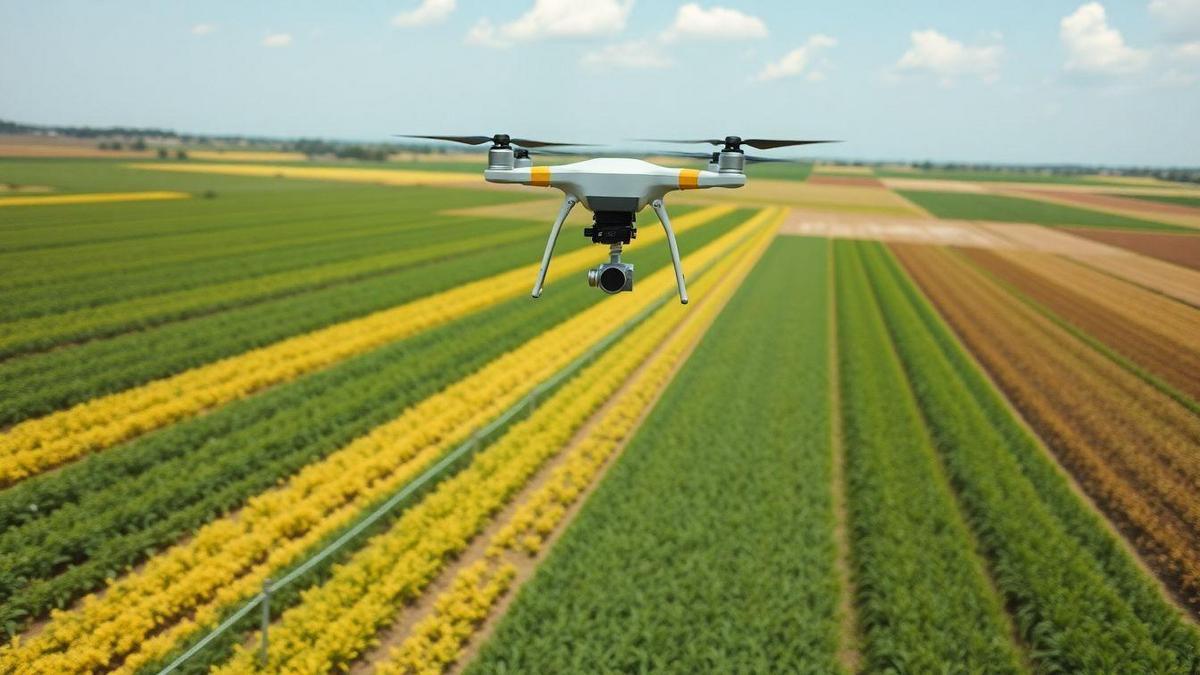 Latest Drone Technology for Smart Crop Monitoring