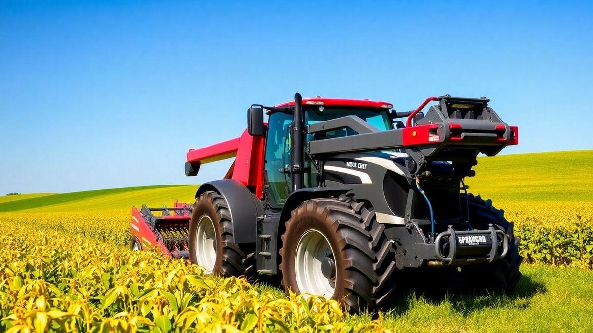 Modern Tractor Attachments Boost Crop Harvesting