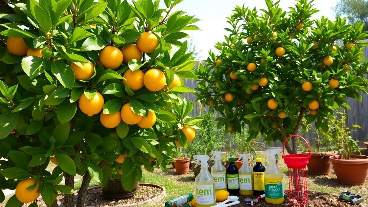 Pest Management Strategies for Backyard Citrus Trees