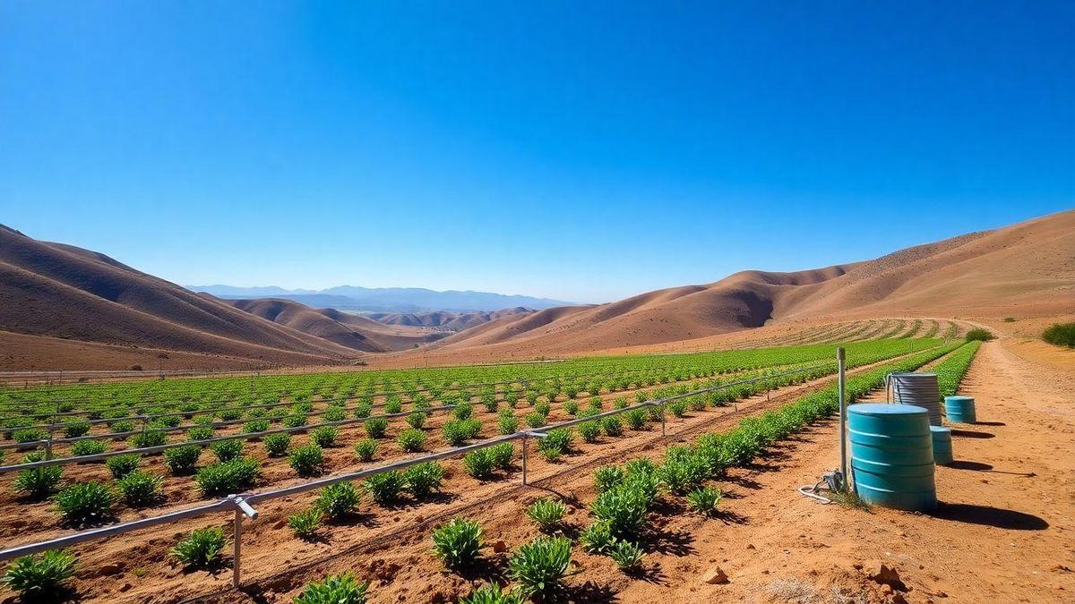 Sustainable Farming Techniques Save Water in Arid Regions