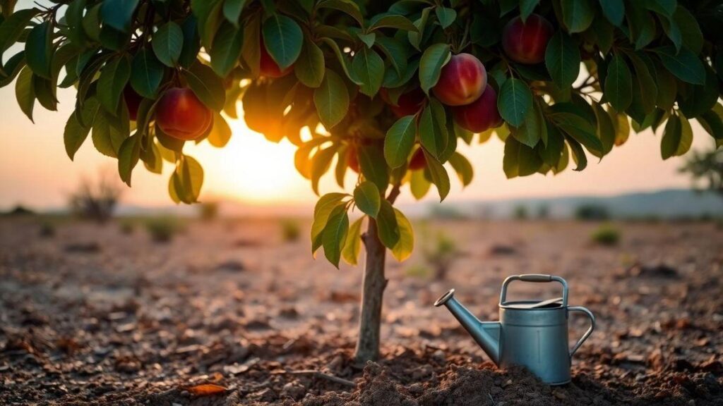 watering-schedules-for-peach-trees-in-drought