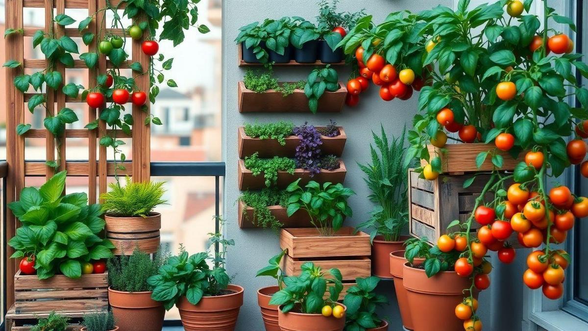 Vertical Space Use for Small Vegetable Gardens