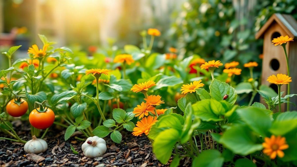 Natural Pest Deterrents for Home Vegetable Gardens