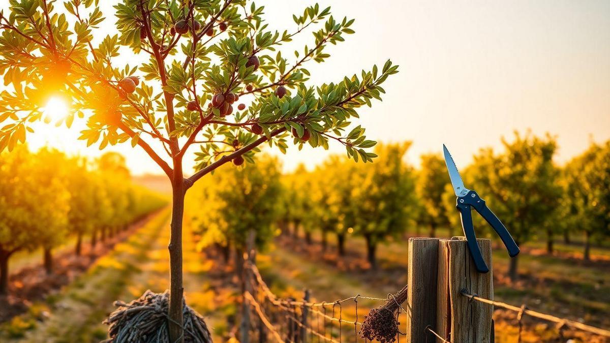 Pruning Techniques for Maximizing Almond Tree Production