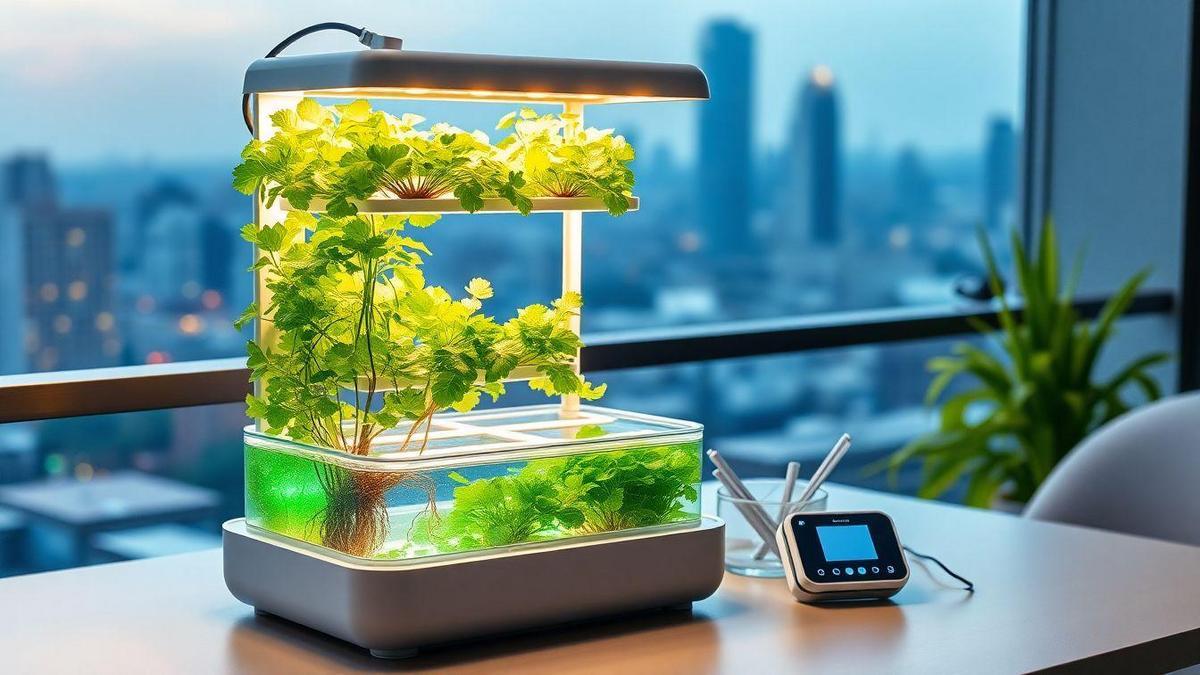 Smart Hydroponic Systems for Small Space Gardening