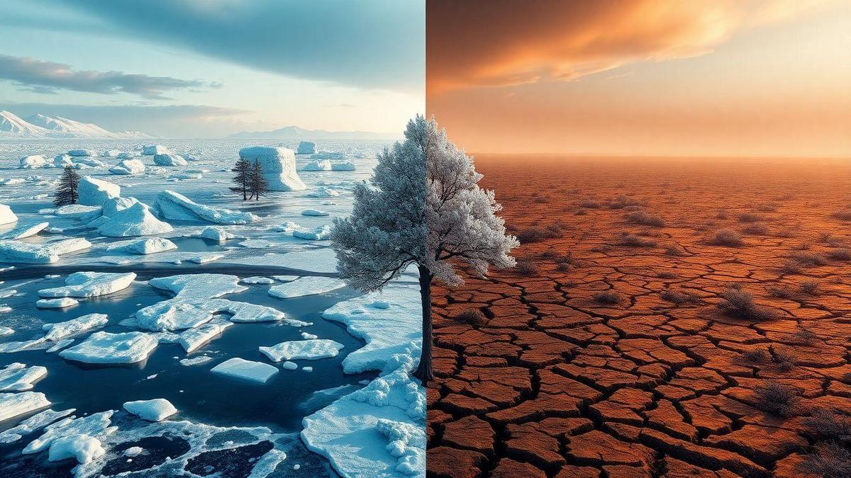 Unusual Temperature Extremes in Nature and Effects